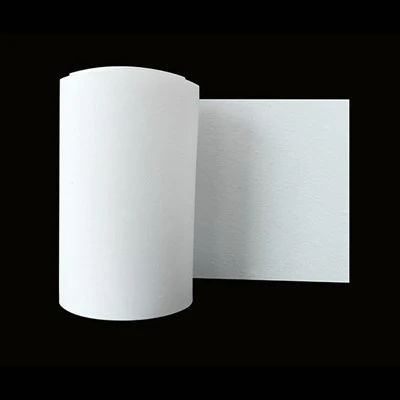Carta isolante refrattaria in fibra di allumina policristallina